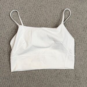 Lululemon White Sports Bra